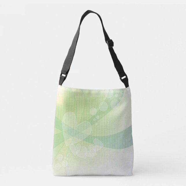 Sac Ajustable Coeurs pastel romantique et formes abstraites desi (Dos)