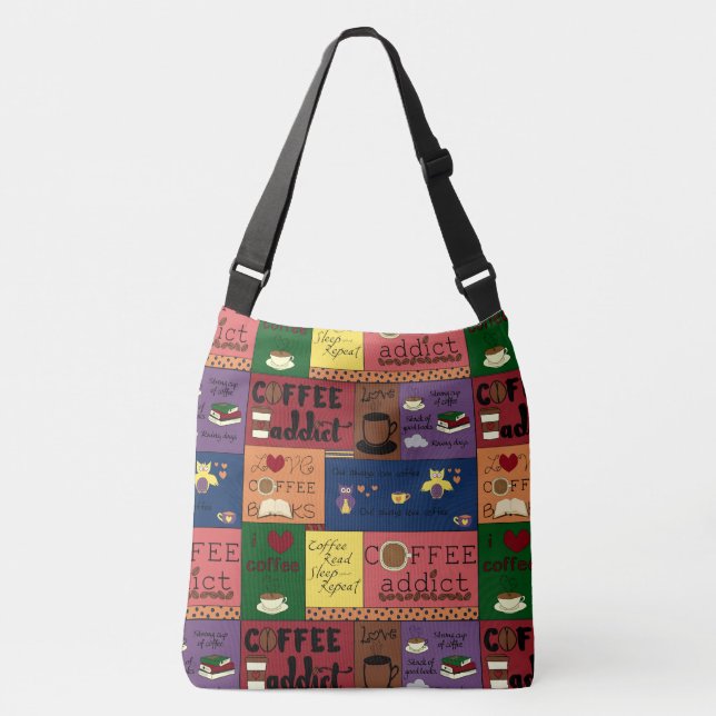 Sac Ajustable Collage de café (Devant)