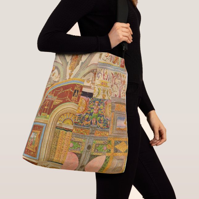 Sac Ajustable collage de motifs italiens baroques (De près)