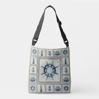 Sac Ajustable Collage de roues du navire vintage