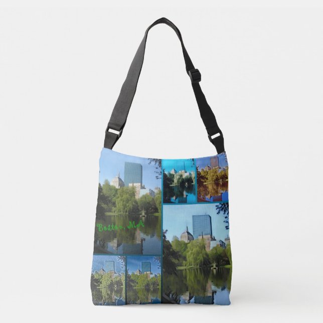 Sac Ajustable Collage photo du jardin public de Boston 0016 (Devant)