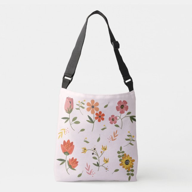 Sac Ajustable collection de fleurs (Devant)