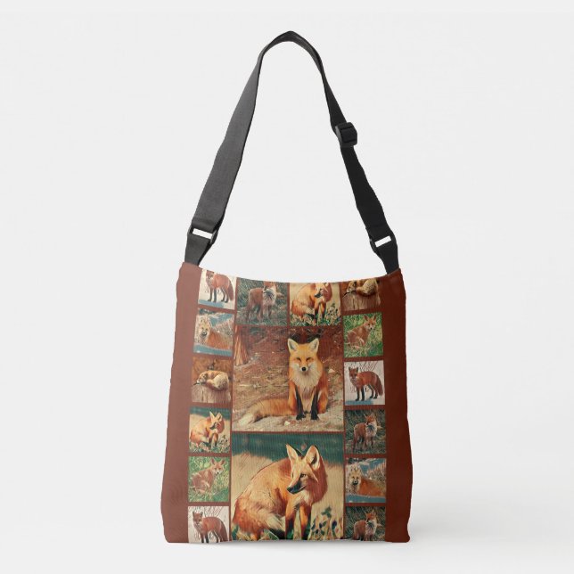 Sac Ajustable Collection de Fox rouge (Devant)