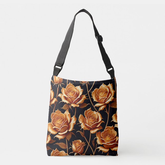 Sac Ajustable Collection de Roses de luxe branché Boho Gold (Devant)