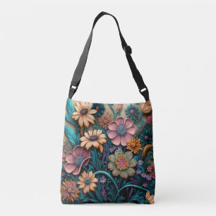 Sac Ajustable Coloré Floral 3D