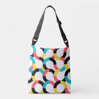 Coloré, tendance, gai, fun moderne géométrique