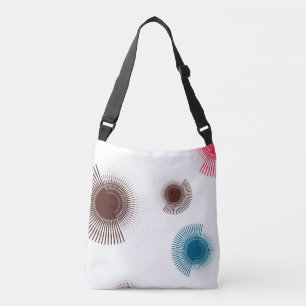 Sac Ajustable Colorful, cool, trend urban brush strokes circles