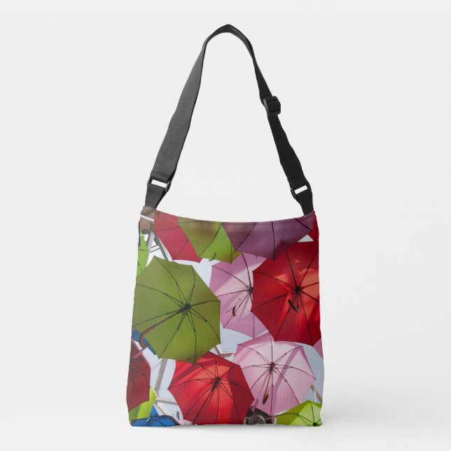 Sac Ajustable Colorful umbrella background (Devant)