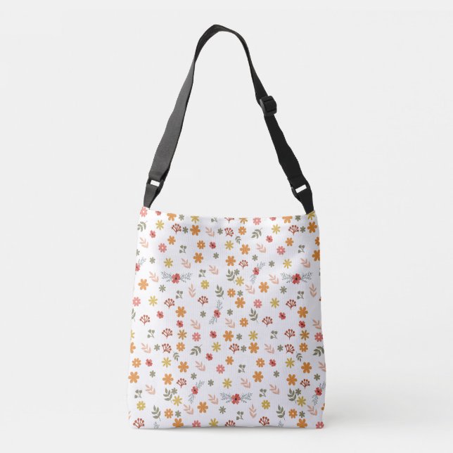 Sac Ajustable Colorfull Cute spring floral (Dos)