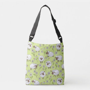 Sac Ajustable Compter les moutons sur le vert de rosée miel