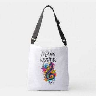 Sac Ajustable Conception de typographie de notes de couleur "La 