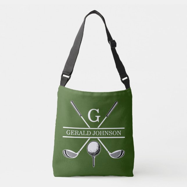 Sac Ajustable Conception élégante de monogramme de golf personna (Devant)