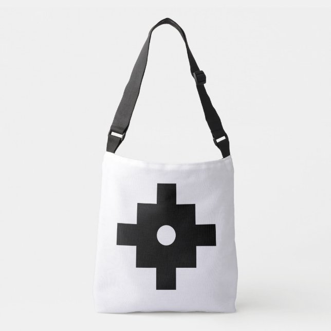 Sac Ajustable Conception géométrique élégante de la croix Inka (Devant)