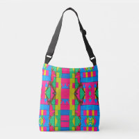 Conception multi-coloré Africain Kente Rose Black
