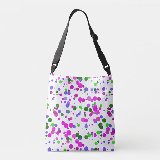 Sac Ajustable Confettis à pois roses (Dos)