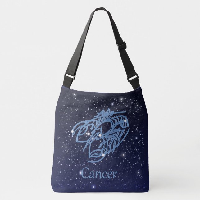 Sac Ajustable Constellation du cancer et signe zodiaque avec éto (Devant)