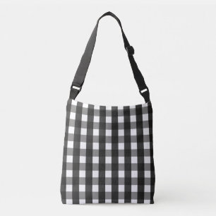 SAC AJUSTABLE CONTRÔLE NOIR ET BLANC DE GUINGAN DE FERME