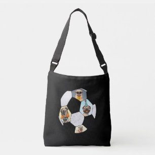 Sac Ajustable Cool de football Chien Carlin de vie Carlin Annive