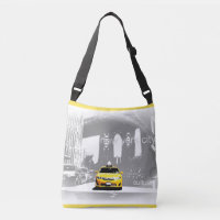 Cool Nyc New York City Brooklyn Bridge Taxi jaune