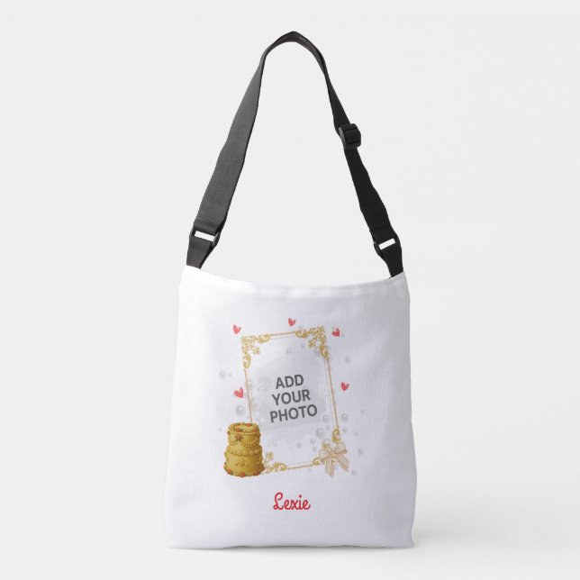 Sac Ajustable Coquette Birthday Crossbody Bag Gift (Devant)