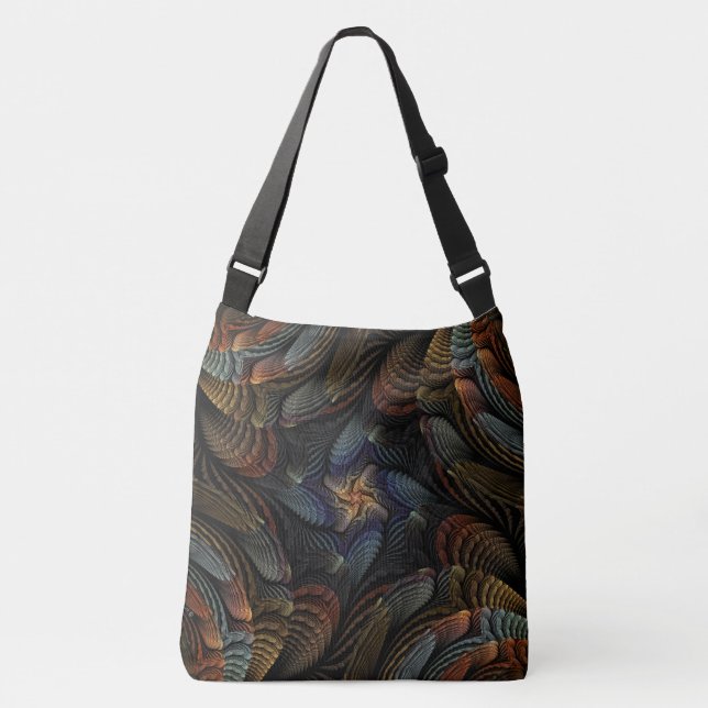 Sac Ajustable Coquilles marines abstraites (Devant)