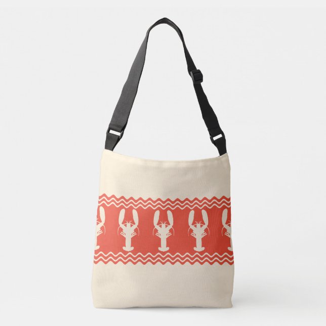 Sac Ajustable Coral Coastal Lobster Stripes (Devant)