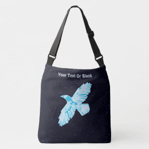 Sac Ajustable Corbeau bleu sur les étoiles