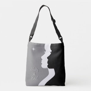 Sac Ajustable Corps et Âme Silhouettes de femme sur gris
