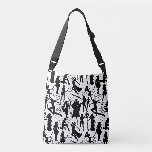 Sac Ajustable Cosplay Action Anime motif.w Pas de BG (Devant)