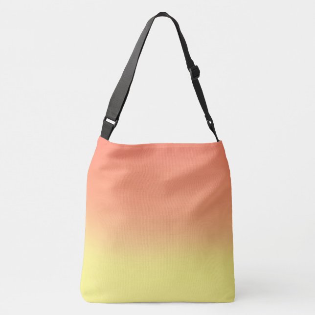 Sac Ajustable Coucher de soleil orange jaune ombre (Dos)