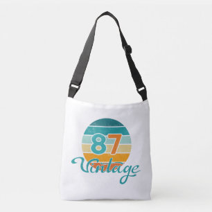 Sac Ajustable Coucher de soleil rétro 87 en détresse vintage