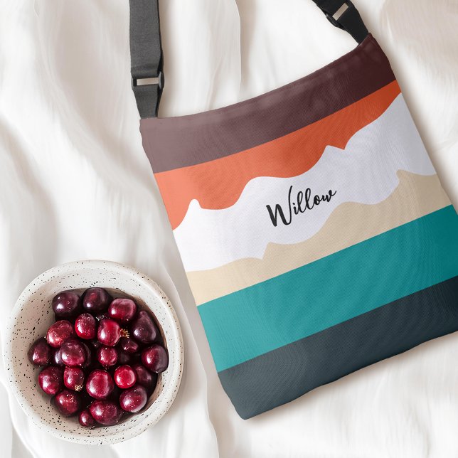 Sac Ajustable Couleur Abstraite minimale bloquée (Créateur téléchargé)