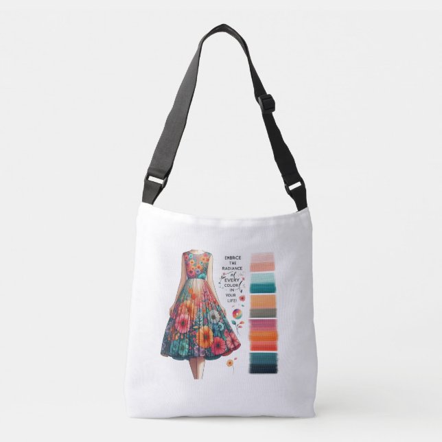 Sac Ajustable "Couleur Couture : Kit de design de mode avec T ét (Devant)