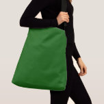 Sac Ajustable Couleur de la plaine solide verte Lincoln<br><div class="desc">Vibrant, vert printemps nature, pratique et couleur élégante. Utilisé dans les événements formels et informels. N° hexadécimal = 0A5E04</div>