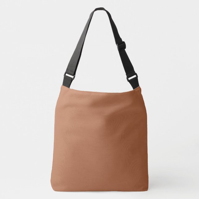 Sac Ajustable Couleur en caramel solide (Devant)