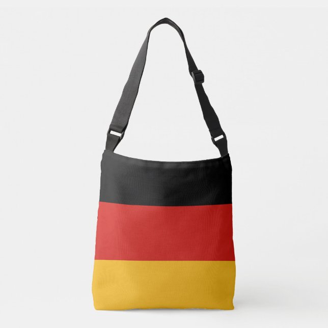 Sac Ajustable COULEURS DE DRAPEAU ALLEMANDE + vos idées (Devant)