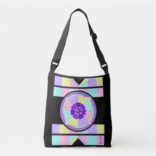 Sac Ajustable Couleurs pastel & coeurs violets battre