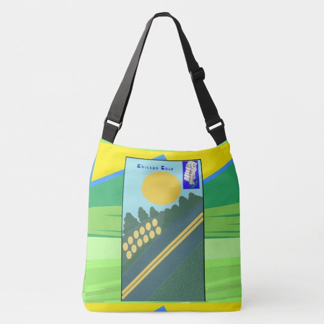 Sac Ajustable Coup de poule drôle  (Devant)