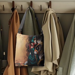 Sac Ajustable Couple élégant steampunk victorien Romance