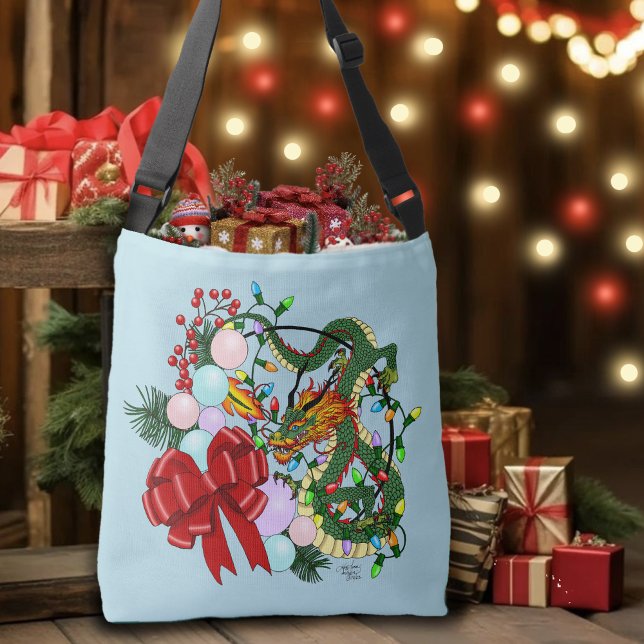 Sac Ajustable Couronne de Noël Dragon Chinois Fantastique (Créateur téléchargé)