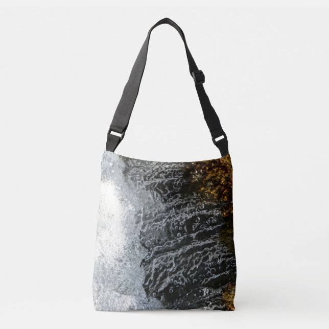 Sac Ajustable Coutume tout plus de - imprimez l'eau croisée de (Devant)
