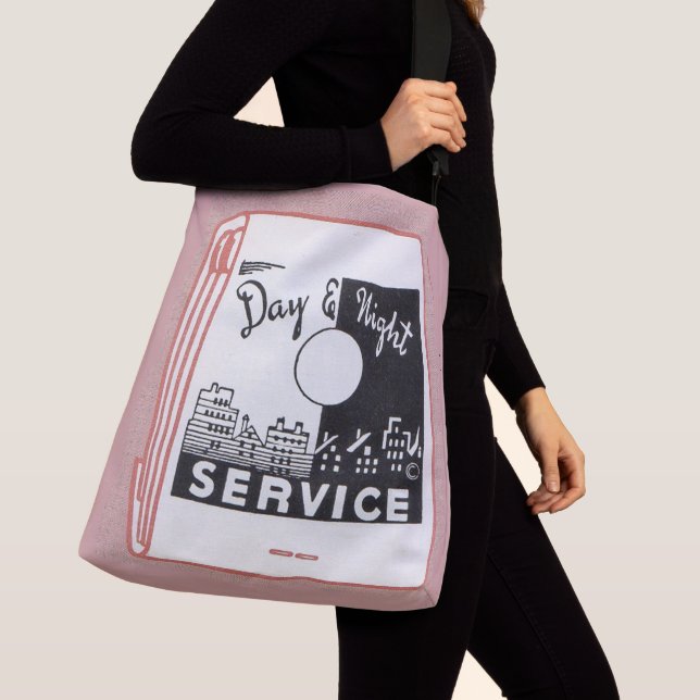 Sac Ajustable couverture de carnet d'allumettes vieux Jour et Nu (De près)