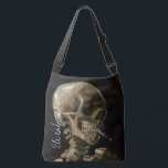 Sac Ajustable Crâne avec brûler la cigarette Van Gogh Goth Oeuvr<br><div class="desc">Vincent van Gogh (Néerlandais, 1853 - 1890) Crâne d'un squelette avec cigarette brûlante, 1885-1886, Huile sur toile Sans cadre : 32 cm × 24, 5 cm (13 po × 9, 6 po) Travail précoce de Vincent van Gogh. Ce petit tableau fait partie de la collection permanente du musée Van Gogh...</div>