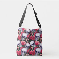 Crâne floral, motif flamand sans soudure.