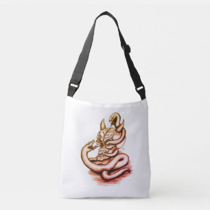Sac Ajustable Crâne - Tête diabolique avec serpent