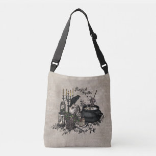 Sac Ajustable Crâne vintage moderne de Halloween