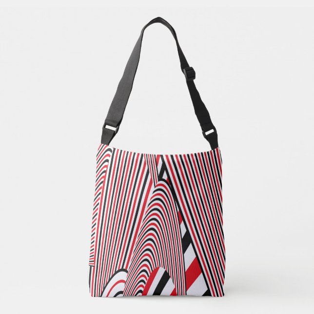 Sac Ajustable Création de Motif Abstrait 2 (Devant)