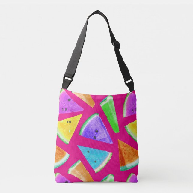 Sac Ajustable Création du Motif de pastèque 9 (Devant)