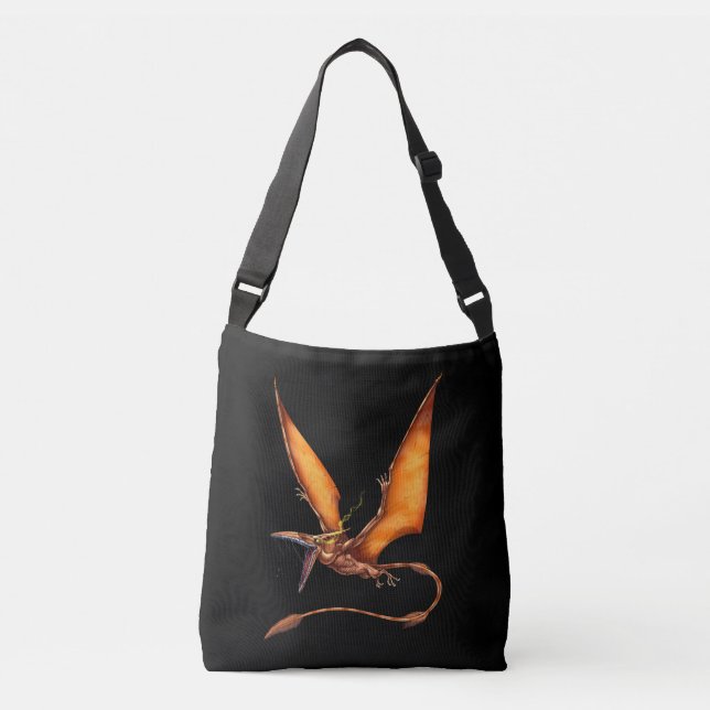 Sac Ajustable Créature en cristaux Kongamato (Devant)