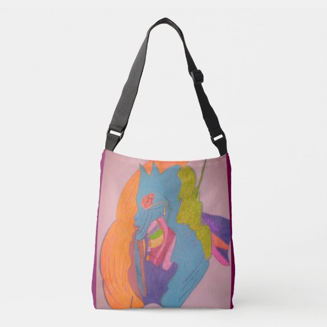 Sac Ajustable Créature Féminine Fantastique de Science-Fiction C (Devant)